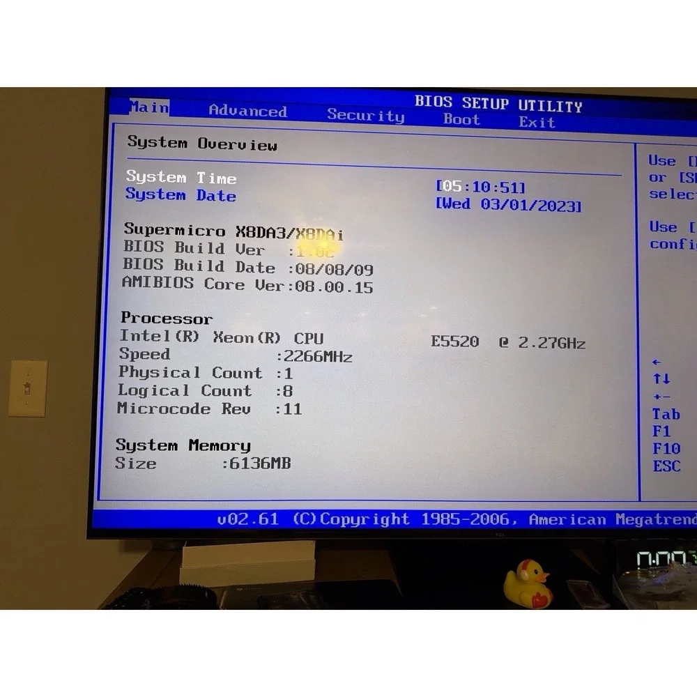 Supermicro X8DA3 X8DAi + Xeon E5520 + 6GB‎ DDR3 ECC Server Combo